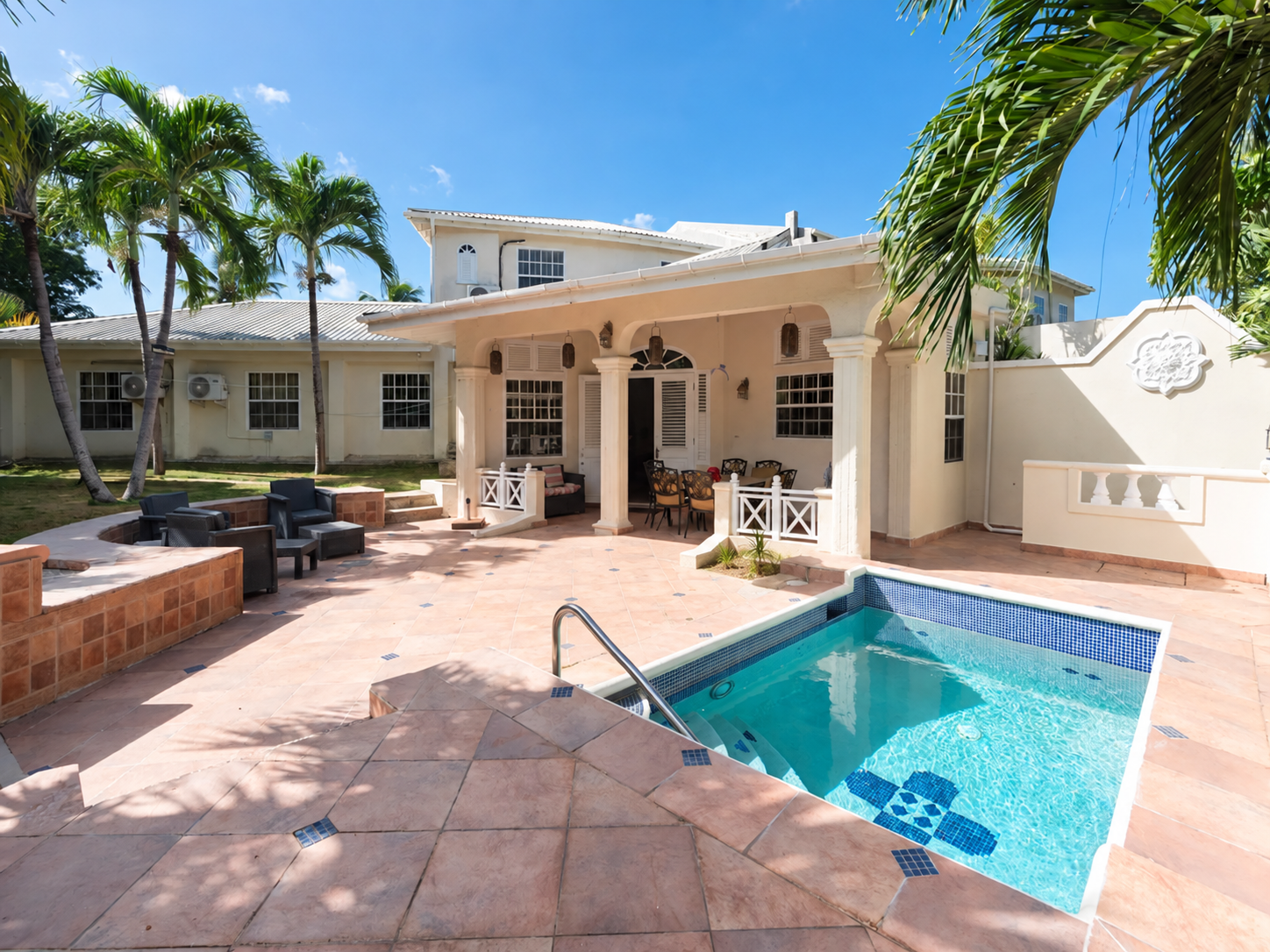 Apartment Four — private plunge pool and terrace