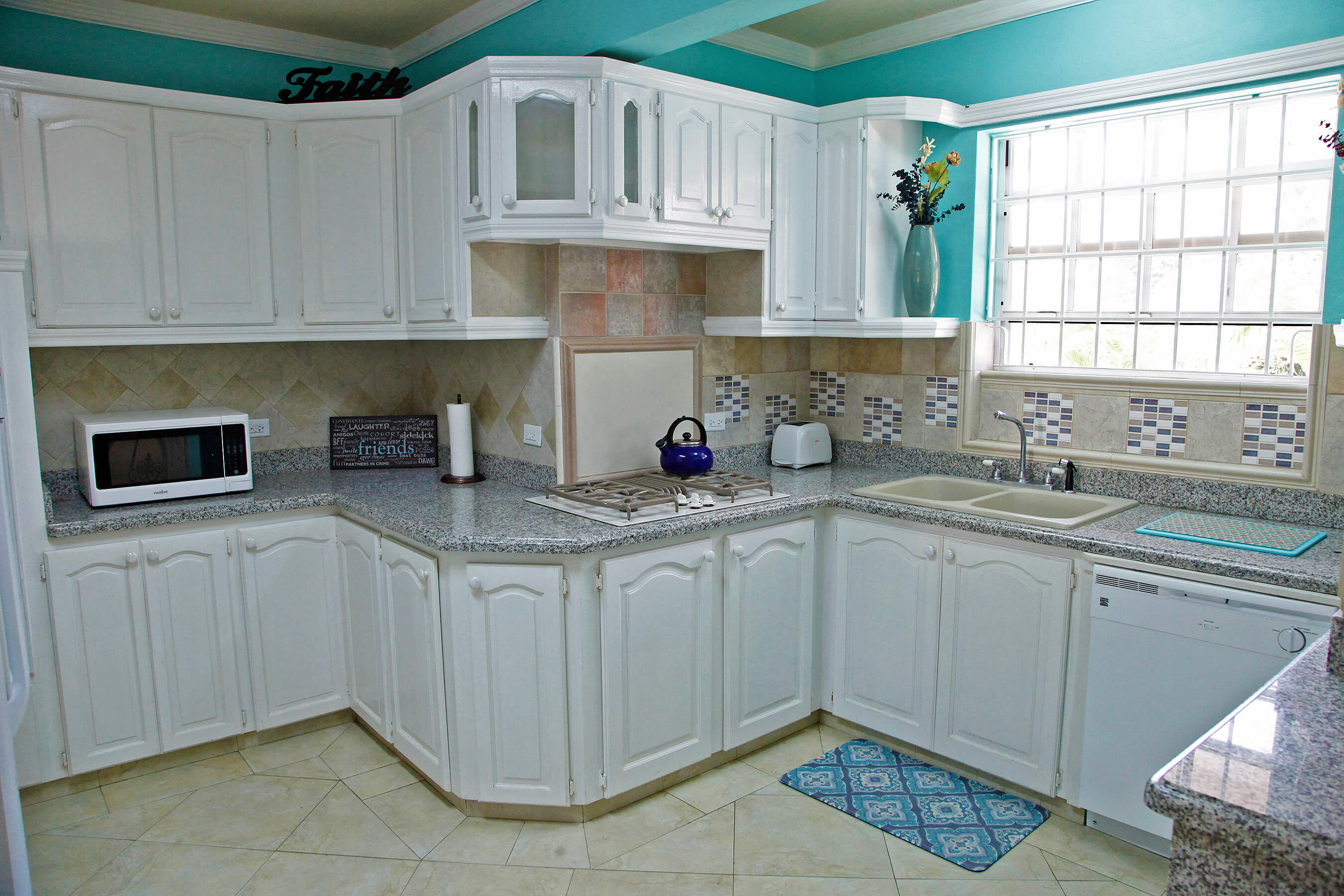 Apartment Three — fully equipped kitchen